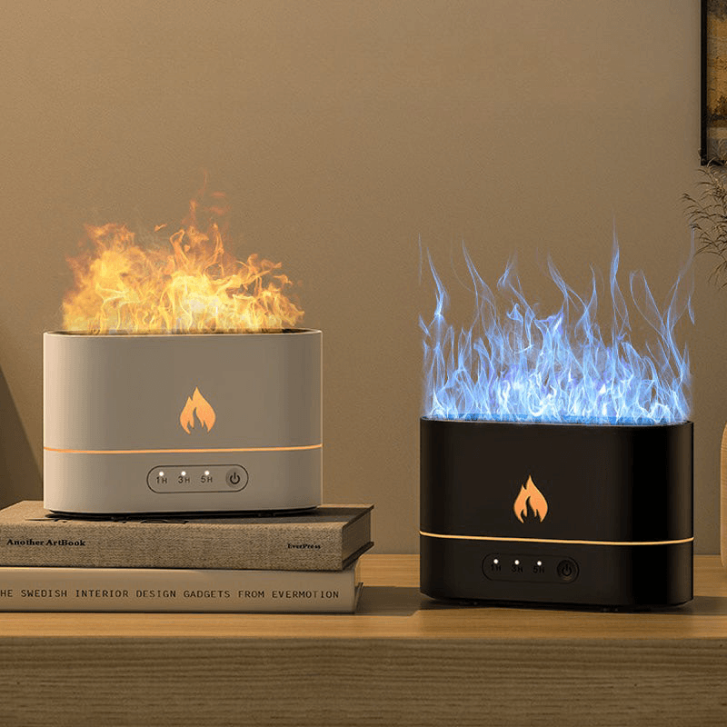 Luxury Mom Kastle  Flame Humidifier Diffuser Luxury Mom Kastle Diffuser Flame Humidifier
